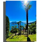 Vista Lago, Giardino A Vista Isole Borromee E Golfo Borromeo - Stresaflat Стреза