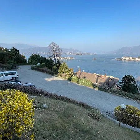 Appartamento - Monolocale 1 Room - Vista Lago, Giardino Spiaggia A Stresa Vista Isole Borromee E Golfo Borromeo - Stresaflat Lejlighed