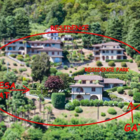 Appartamento - Monolocale 1 Room - Vista Lago, Giardino Spiaggia A Stresa Vista Isole Borromee E Golfo Borromeo - Stresaflat * Stresa