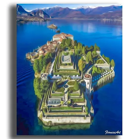 Apartment Vista Lago: Lakeside Garden Retreat With Borromean Islands View *