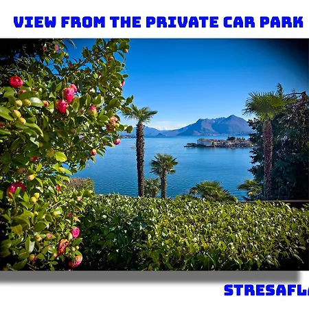 Appartamento - Monolocale 1 Room - Vista Lago, Giardino Spiaggia A Stresa Vista Isole Borromee E Golfo Borromeo - Stresaflat *