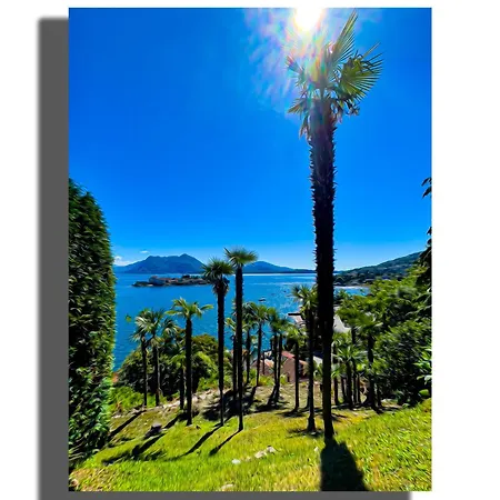 Appartamento - Monolocale 1 Room - Vista Lago, Giardino Spiaggia A Stresa Vista Isole Borromee E Golfo Borromeo - Stresaflat Stresa