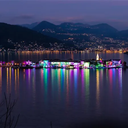 Appartamento - Monolocale 1 Room - Vista Lago, Giardino Spiaggia A Stresa Vista Isole Borromee E Golfo Borromeo - Stresaflat Lejlighed