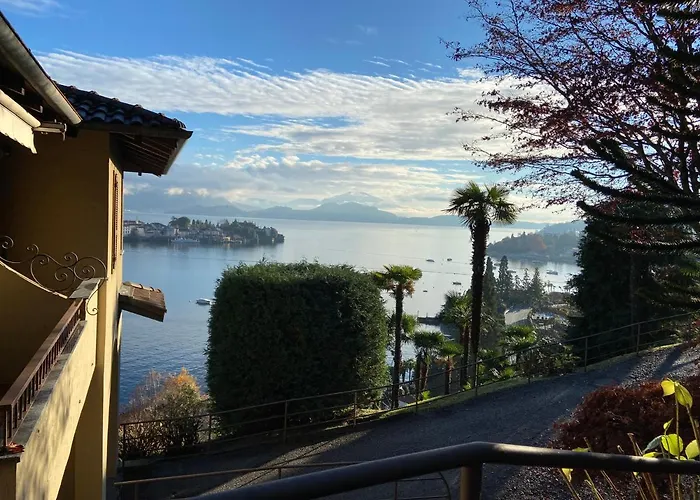 Vista Lago, Giardino A Vista Isole Borromee E Golfo Borromeo - Stresaflat Apartament Stresa