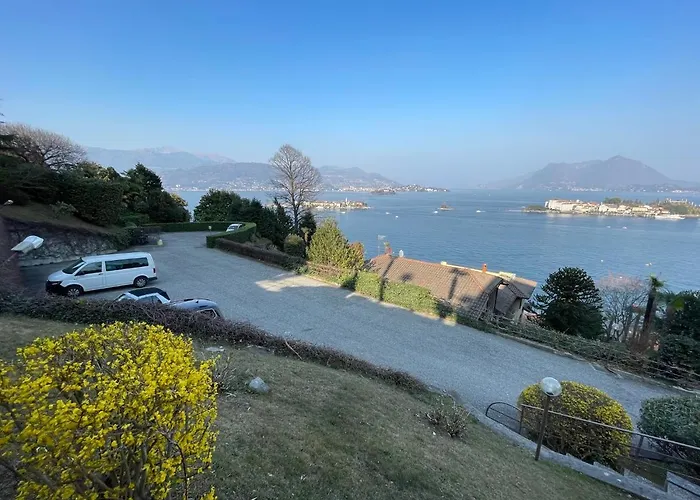 Vista Lago, Giardino A Vista Isole Borromee E Golfo Borromeo - Stresaflat Apartament