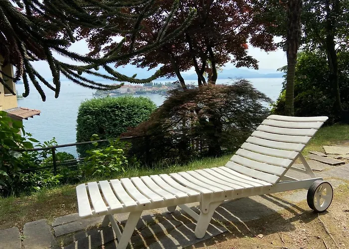 Vista Lago, Giardino A Vista Isole Borromee E Golfo Borromeo - Stresaflat Στρέσα