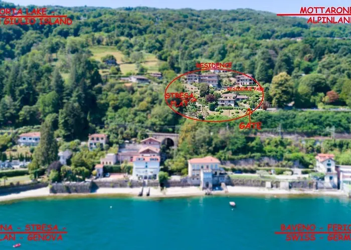 Vista Lago, Giardino A Vista Isole Borromee E Golfo Borromeo - Stresaflat Διαμέρισμα Στρέσα
