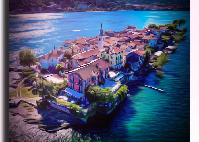 Vista Lago, Giardino A Vista Isole Borromee E Golfo Borromeo - Stresaflat Apartamento Stresa