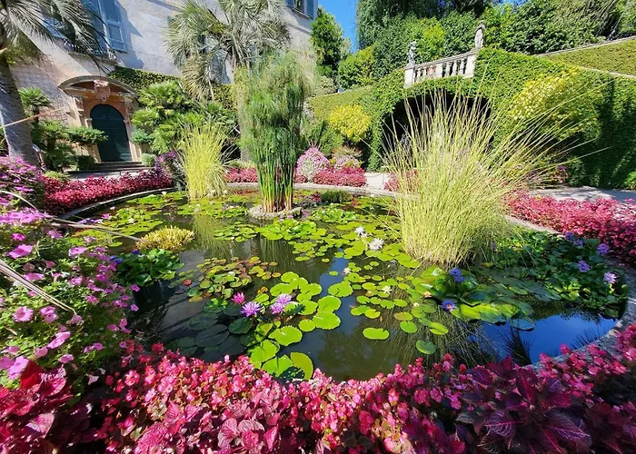 Vista Lago, Giardino A Vista Isole Borromee E Golfo Borromeo - Stresaflat * Στρέσα