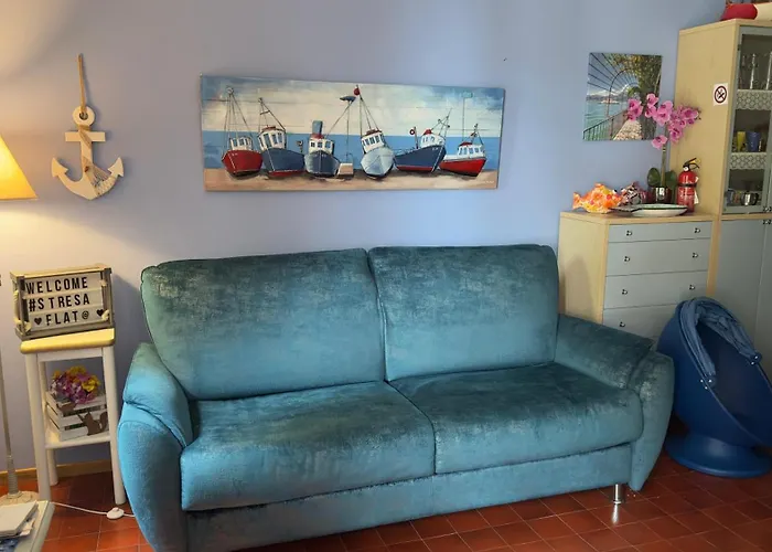 Vista Lago, Giardino A Vista Isole Borromee E Golfo Borromeo - Stresaflat Apartamento *