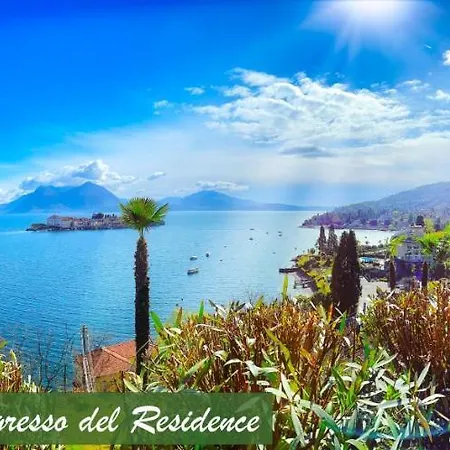 Vista Lago, Giardino A Vista Isole Borromee E Golfo Borromeo - Stresaflat דירה *