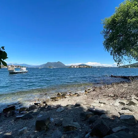 דירה Vista Lago, Giardino A Vista Isole Borromee E Golfo Borromeo - Stresaflat סטרסה
