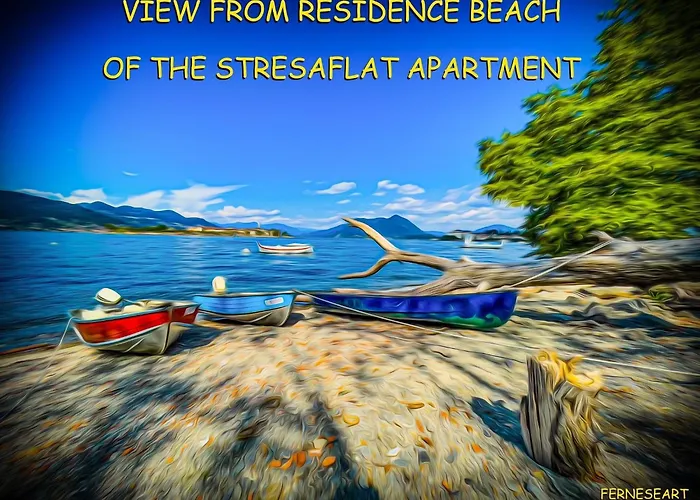 Vista Lago: Lakeside Garden Retreat With Borromean Islands View * Stresa